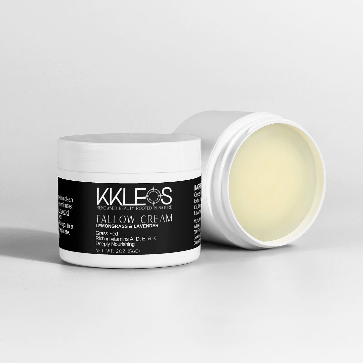 Tallow Cream: Lemongrass & Lavender